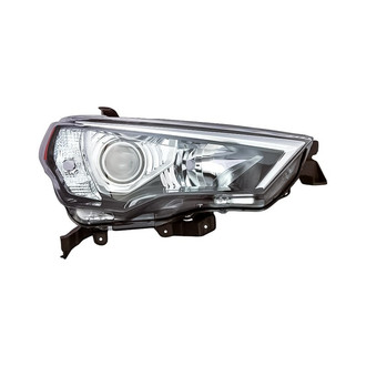 Replacement - Passenger Side Headlight Lens and Housing (CAPA Certified)