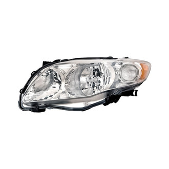 Replacement - Driver Side Headlight Lens and Housing (CAPA Certified)