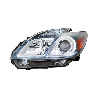 Replacement - Driver Side Headlight Lens and Housing (CAPA Certified)
