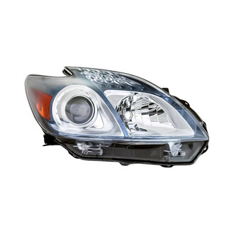 Replacement - Passenger Side Headlight Lens and Housing (CAPA Certified)