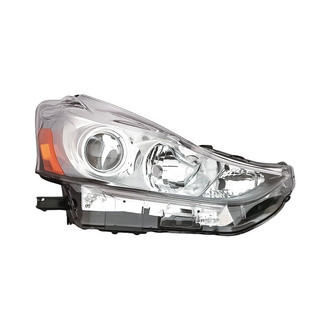 Replacement - Passenger Side Headlight Lens and Housing (CAPA Certified)
