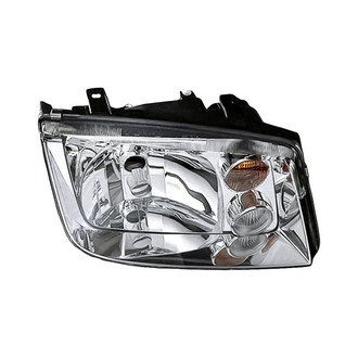 Replacement - Passenger Side Headlight Lens and Housing (CAPA Certified)