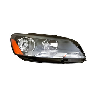 Replacement - Passenger Side Headlight (CAPA Certified)
