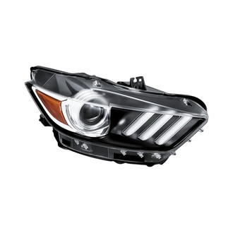 Replacement - Passenger Side Headlight Lens and Housing (CAPA Certified)