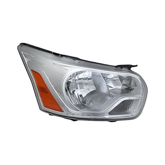 Replacement - Passenger Side Headlight (CAPA Certified)