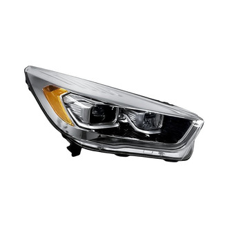 Replacement - Passenger Side Headlight Lens and Housing (CAPA Certified)