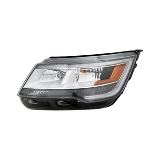 Replacement - Driver Side Headlight Lens and Housing (CAPA Certified)