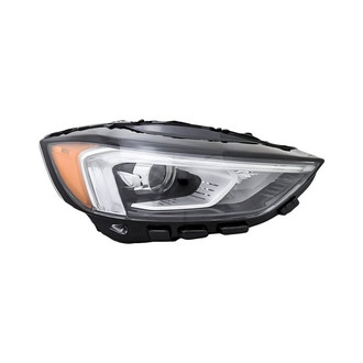 Replacement - Passenger Side Headlight (CAPA Certified)