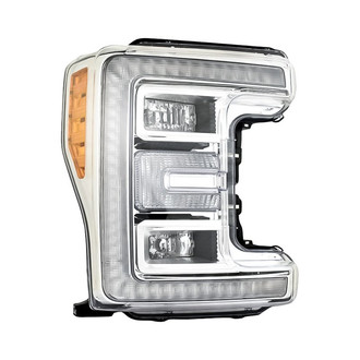 Replacement - Passenger Side Headlight Lens and Housing (CAPA Certified)