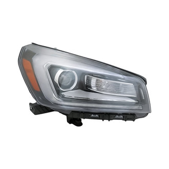 Replacement - Passenger Side Headlight (CAPA Certified)