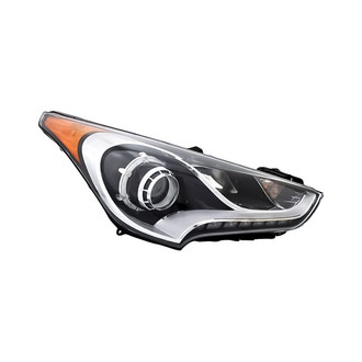 Replacement - Passenger Side Headlight (CAPA Certified)