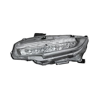 Replacement - Driver Side Headlight (CAPA Certified)