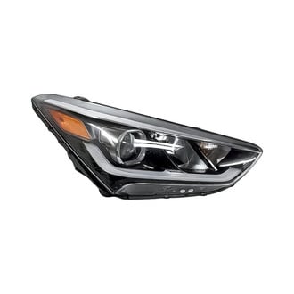 Replacement - Passenger Side Headlight (CAPA Certified)