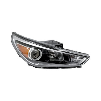 Replacement - Passenger Side Headlight (CAPA Certified)