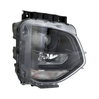 Replacement - Passenger Side Headlight (CAPA Certified)