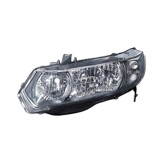 Replacement - Driver Side Headlight Lens and Housing (CAPA Certified)