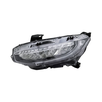 Replacement - Driver Side Headlight (CAPA Certified)