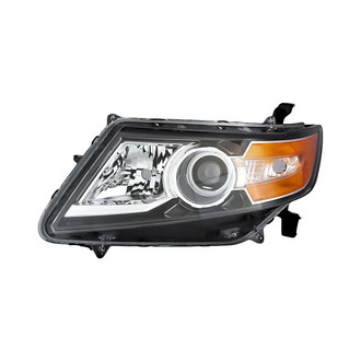 Replacement - Driver Side Headlight Lens and Housing (CAPA Certified)
