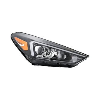 Replacement - Passenger Side Headlight (CAPA Certified)