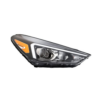 Replacement - Passenger Side Headlight (CAPA Certified)
