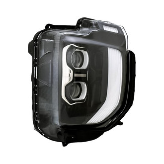 Replacement - Passenger Side Headlight (CAPA Certified)