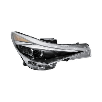 Replacement - Passenger Side Headlight (CAPA Certified)