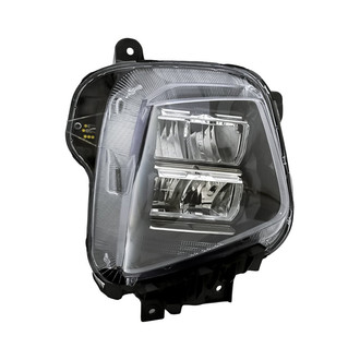 Replacement - Passenger Side Headlight (CAPA Certified)