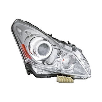 Replacement - Passenger Side Headlight Lens and Housing (CAPA Certified)