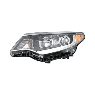 Replacement - Driver Side Headlight (CAPA Certified)