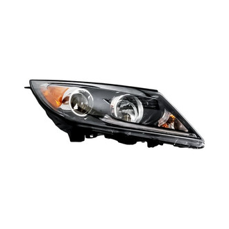 Replacement - Passenger Side Headlight (CAPA Certified)