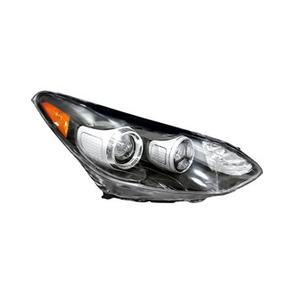 Replacement - Passenger Side Headlight (CAPA Certified)