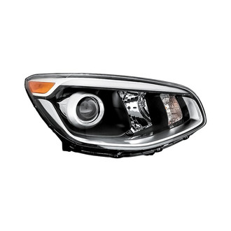 Replacement - Passenger Side Headlight (CAPA Certified)
