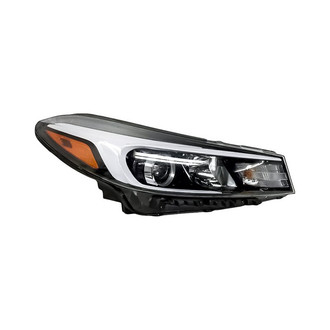 Replacement - Passenger Side Headlight (CAPA Certified)