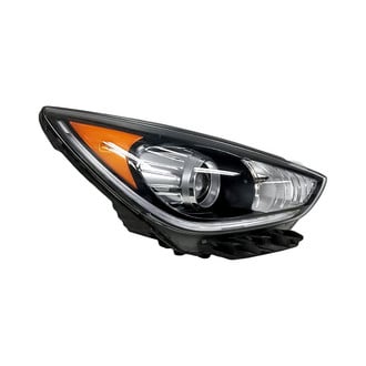 Replacement - Passenger Side Headlight (CAPA Certified)