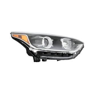 Replacement - Passenger Side Headlight (CAPA Certified)