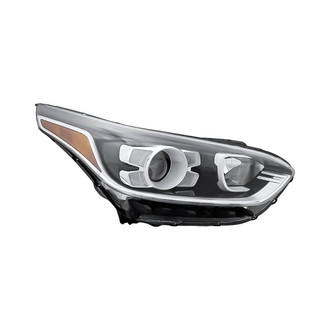 Replacement - Passenger Side Headlight (CAPA Certified)