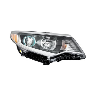 Replacement - Passenger Side Headlight (CAPA Certified)