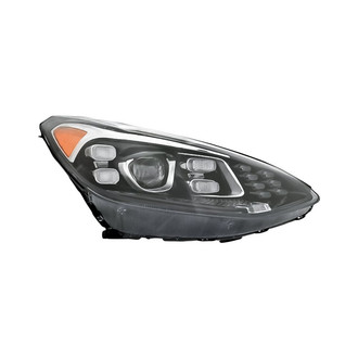 Replacement - Passenger Side Headlight (CAPA Certified)