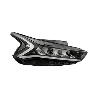 Replacement - Passenger Side Headlight (CAPA Certified)