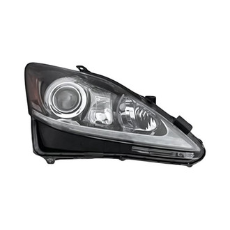 Replacement - Passenger Side Headlight Lens and Housing (CAPA Certified)