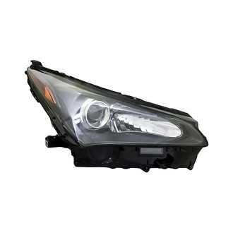 Replacement - Passenger Side Headlight Lens and Housing (Standard Line)