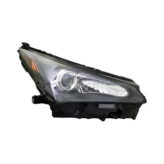 Replacement - Passenger Side Headlight Lens and Housing (CAPA Certified)