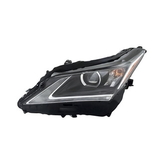 Replacement - Driver Side Headlight Lens and Housing (CAPA Certified)