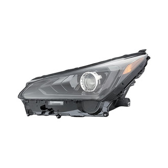 Replacement - Driver Side Headlight (CAPA Certified)
