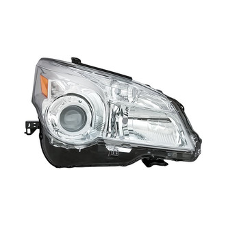Replacement - Passenger Side Headlight Lens and Housing (CAPA Certified)