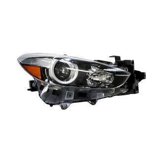 Replacement - Passenger Side Headlight (CAPA Certified)