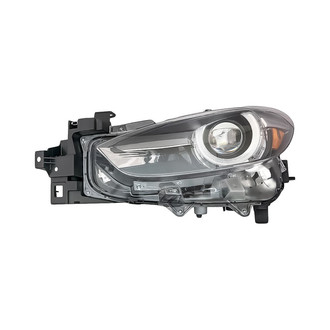 Replacement - Driver Side Headlight Lens and Housing (CAPA Certified)