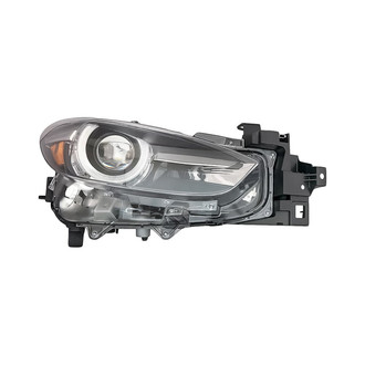 Replacement - Passenger Side Headlight Lens and Housing (CAPA Certified)