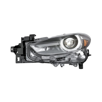 Replacement - Driver Side Headlight Lens and Housing (CAPA Certified)