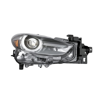 Replacement - Passenger Side Headlight Lens and Housing (CAPA Certified)